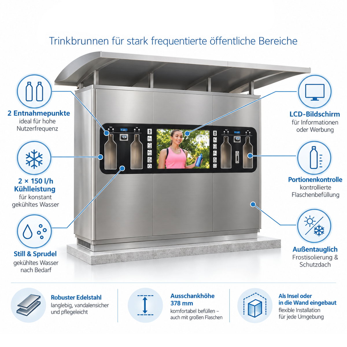 CITY 2.0 Trinkanlage