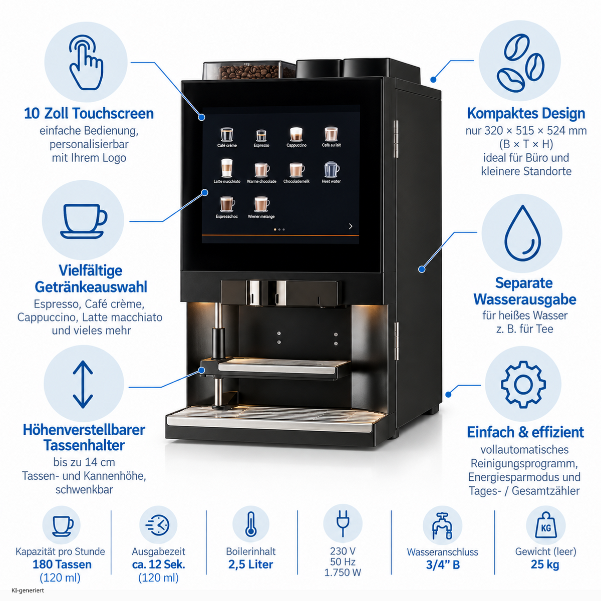 DORADO Espresso 10 Compact